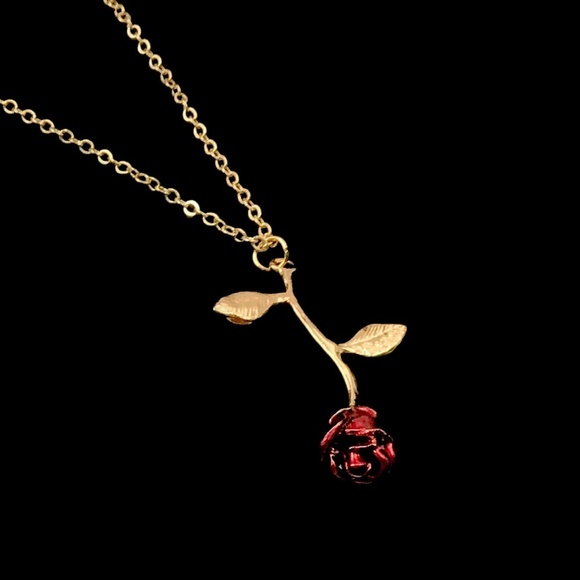 🥳HOST PICK🥳 Gold Rose Necklace - Picture 5 of 5